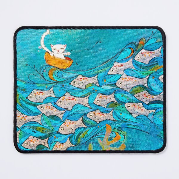 Item preview, Catfishing White Cat designed and sold by Arli Design.