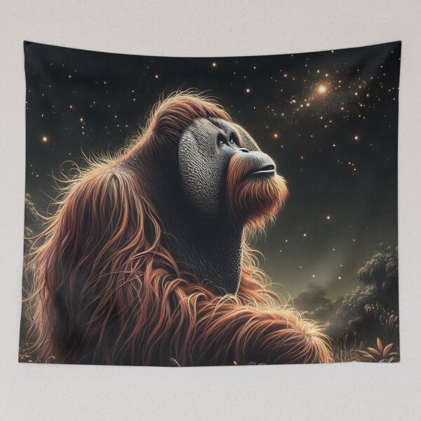 Item preview, Orangutan Art #30 | Great Apes Lovers designed and sold by ksgraphics222.