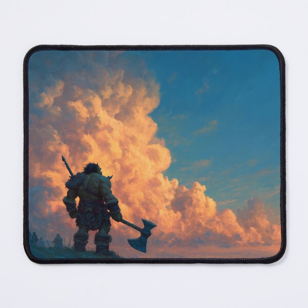 Item preview, Orc Chieftain Watching Over His Horde designed and sold by Rtymer.