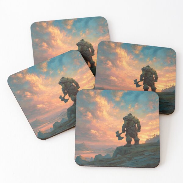 Item preview, Orc Chieftain Watching Over His Horde designed and sold by Rtymer.