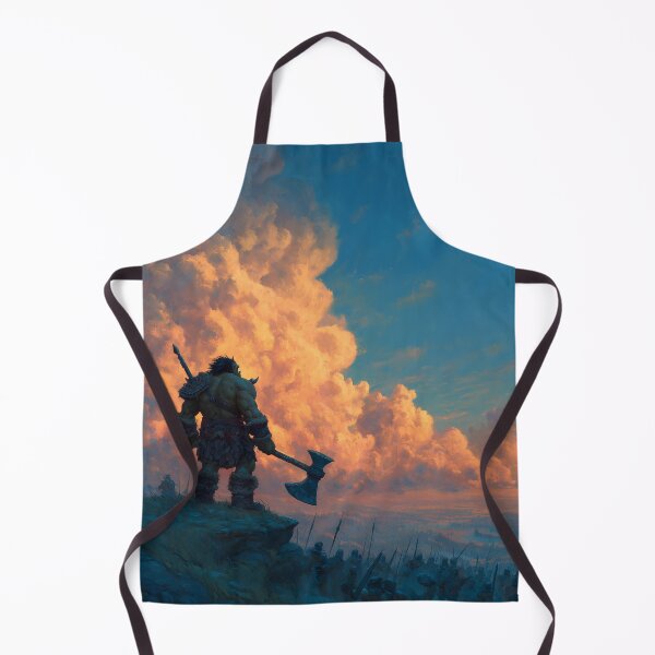 Item preview, Orc Chieftain Watching Over His Horde designed and sold by Rtymer.
