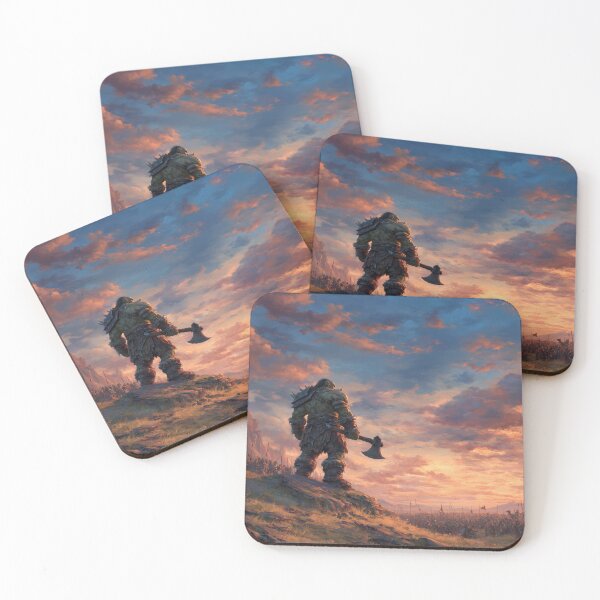 Item preview, Orc Chieftain Watching Over His Horde designed and sold by Rtymer.