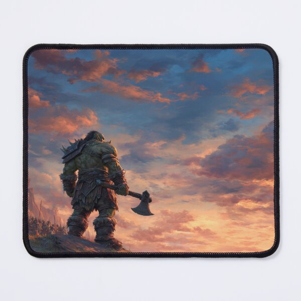 Item preview, Orc Chieftain Watching Over His Horde designed and sold by Rtymer.