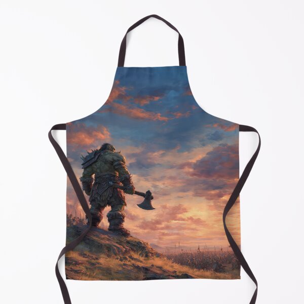 Item preview, Orc Chieftain Watching Over His Horde designed and sold by Rtymer.