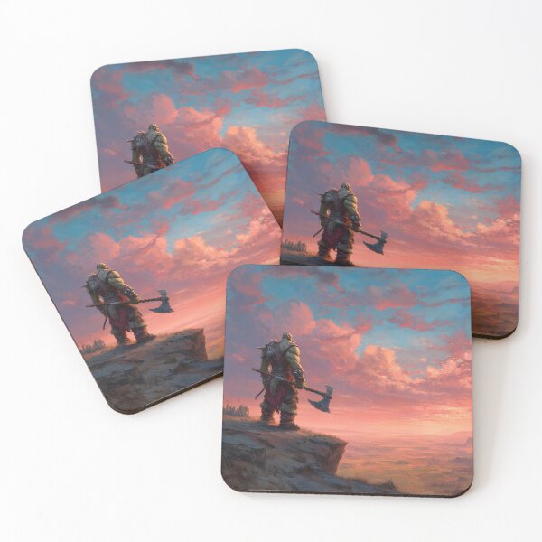 Item preview, Orc Chieftain Watching Over His Horde designed and sold by Rtymer.