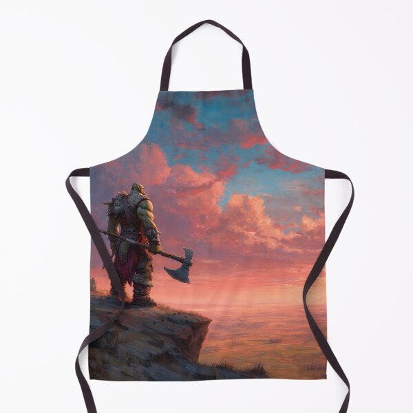 Item preview, Orc Chieftain Watching Over His Horde designed and sold by Rtymer.