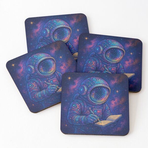 Item preview,  Galactic Journal – An Astronaut’s Daily Notes designed and sold by HEERMANArt.