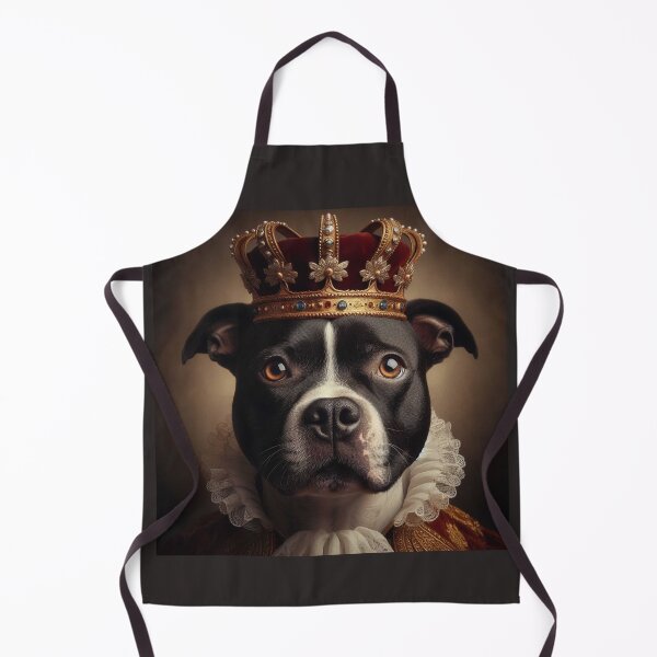 Item preview, Staffy in Baroque Renaissance Royal Costume – Noble Staffordshire Bull Terrier Pet Portrait designed and sold by Deliberate Creations.