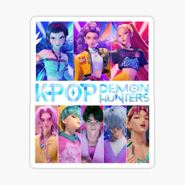 Item preview, Kpop Demon Hunters HUNTRIX Saja Boys designed and sold by My3rs.
