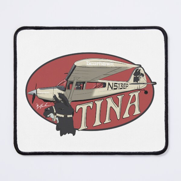 Item preview, Tina the Llama N513EP Bearhawk designed and sold by Michael Garber.