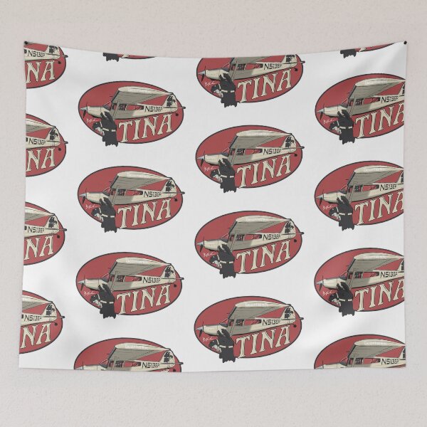 Item preview, Tina the Llama N513EP Bearhawk designed and sold by Michael Garber.