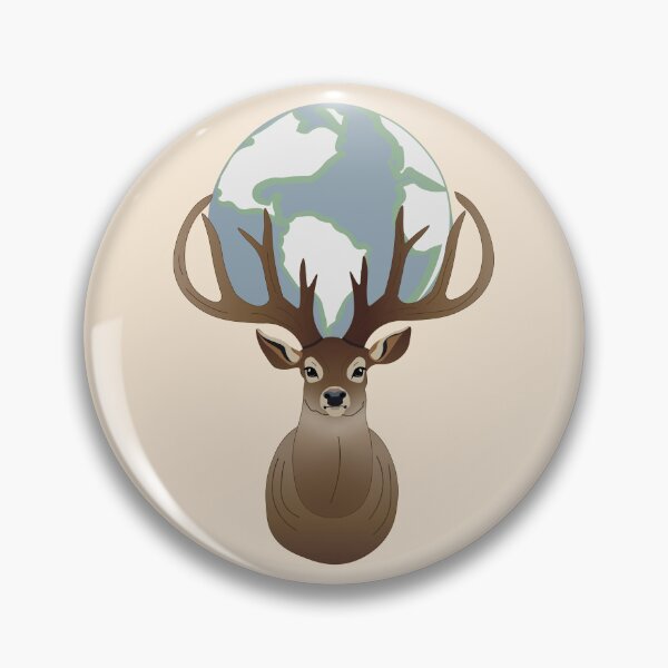 Item preview, Deer's Planetary Burden designed and sold by HEERMANArt.