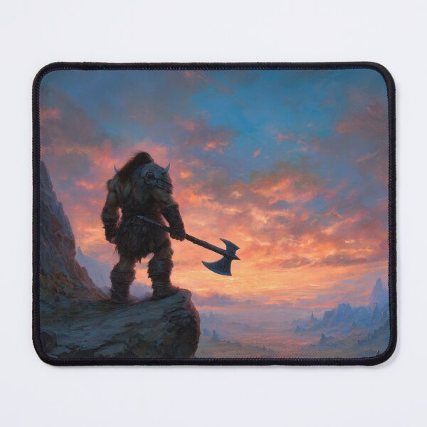 Item preview, Orc Chieftain Watching Over His Horde designed and sold by Rtymer.