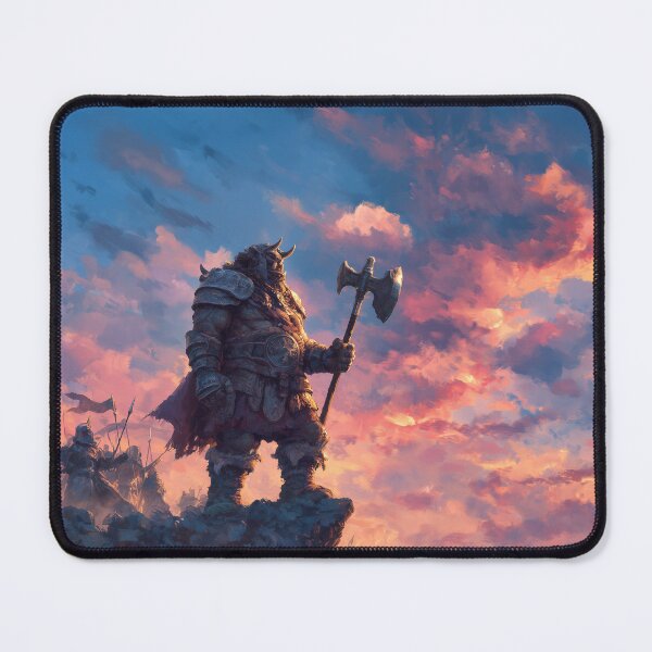 Item preview, Orc Chieftain Watching Over His Horde designed and sold by Rtymer.