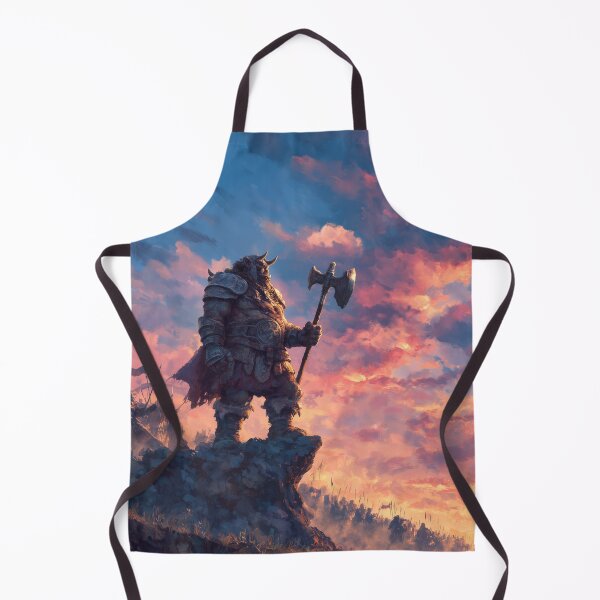 Item preview, Orc Chieftain Watching Over His Horde designed and sold by Rtymer.