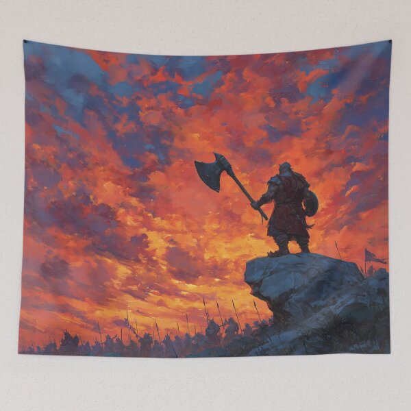 Item preview, Orc Chieftain Watching Over His Horde designed and sold by Rtymer.