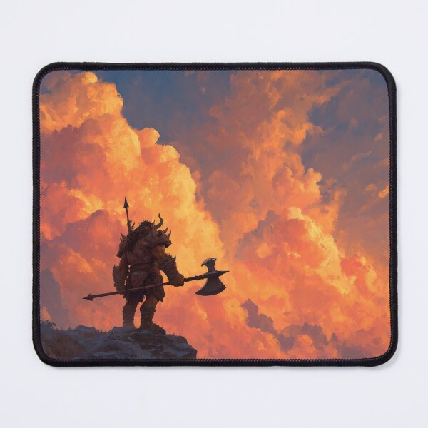 Item preview, Orc Chieftain Watching Over His Horde designed and sold by Rtymer.
