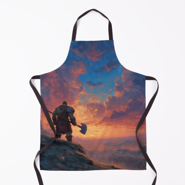 Item preview, Orc Chieftain Watching Over His Horde designed and sold by Rtymer.