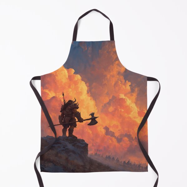 Item preview, Orc Chieftain Watching Over His Horde designed and sold by Rtymer.