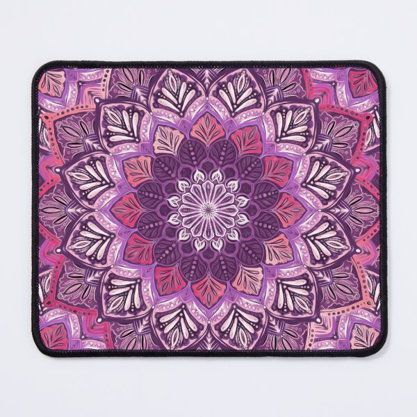 Item preview, Boho Mandala in Deep Purple and Pink designed and sold by micklyn.