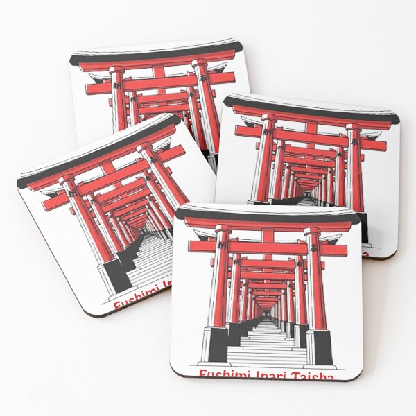 Item preview, Fushimi Inari Taisha designed and sold by likbatonboot.