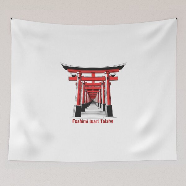 Item preview, Fushimi Inari Taisha designed and sold by likbatonboot.