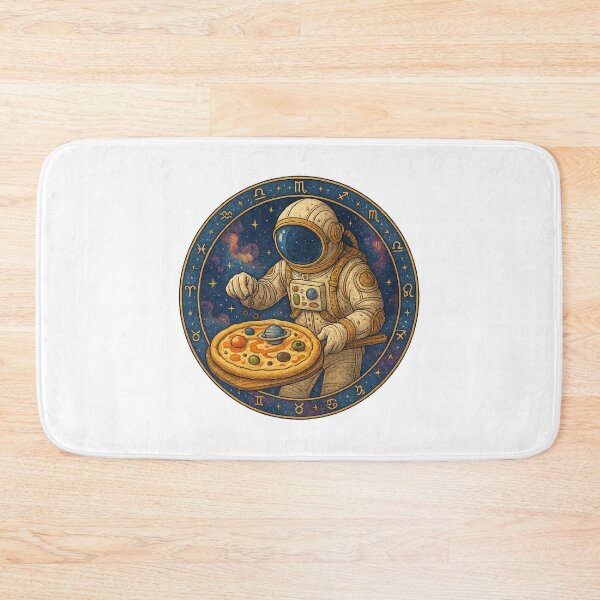 Item preview, Cosmic Pizza Chef – Baking in Space designed and sold by HEERMANArt.