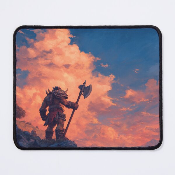 Item preview, Orc Chieftain Watching Over His Horde designed and sold by Rtymer.