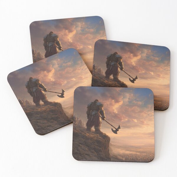 Item preview, Orc Chieftain Watching Over His Horde designed and sold by Rtymer.
