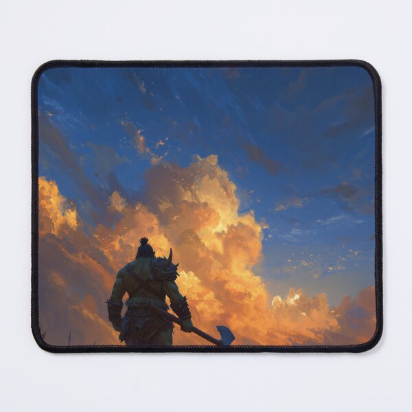 Item preview, Orc Chieftain Watching Over His Horde designed and sold by Rtymer.