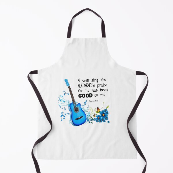 Item preview, Bluer than Blue Collection - Blue Guitar and Psalms 13:6 designed and sold by Dailywalker22.