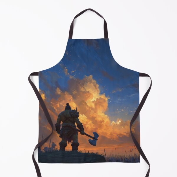 Item preview, Orc Chieftain Watching Over His Horde designed and sold by Rtymer.