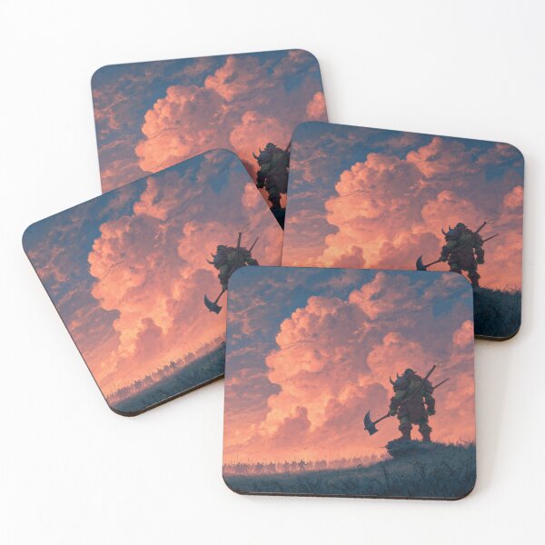 Item preview, Orc Chieftain Watching Over His Horde designed and sold by Rtymer.