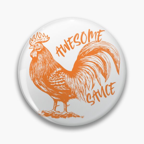 Item preview, Awesome Sauce Rooster designed and sold by TheEmptyBottleStudio.