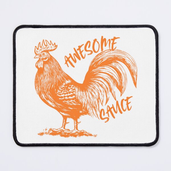 Item preview, Awesome Sauce Rooster designed and sold by TheEmptyBottleStudio.