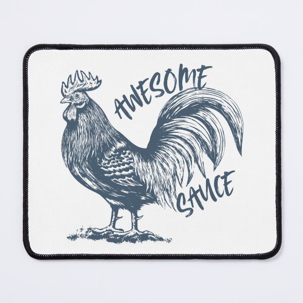 Item preview, Awesome Sauce Rooster designed and sold by TheEmptyBottleStudio.