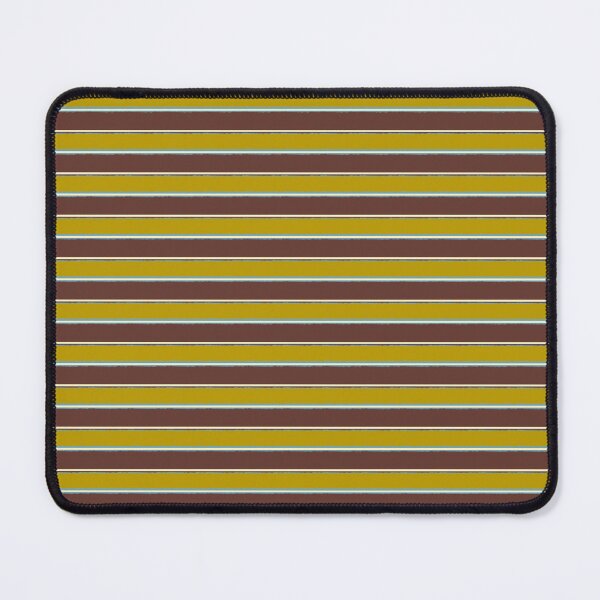 Item preview, Eclectic Watercolor Paper Stripes Pattern Chartreuse Brown Blue Cream designed and sold by kierkegaard.