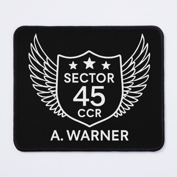 Item preview, Winged Sector 45 Emblem – Aaron Warner Edition designed and sold by ChapterandChill.