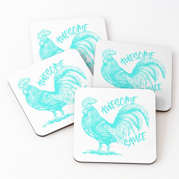 Item preview, Awesome Sauce Rooster designed and sold by TheEmptyBottleStudio.