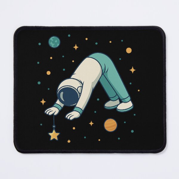 Item preview, Zero Gravity Yoga – Balance Among the Stars designed and sold by HEERMANArt.