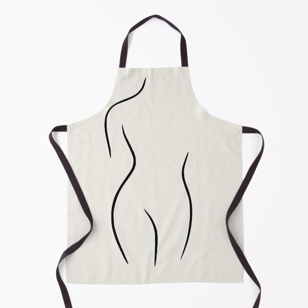 Item preview, Minimalist Female Line Art – "Figurstudie 6 af 6" by Sigrid Løvgren designed and sold by Lowtech.