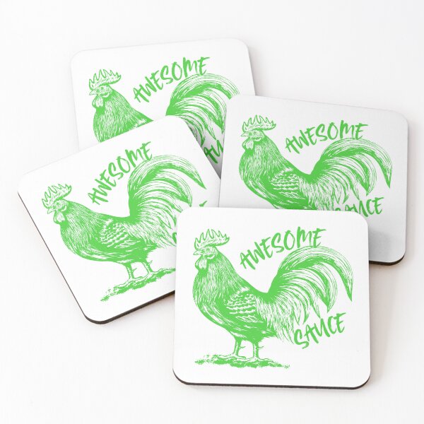 Item preview, Awesome Sauce Rooster designed and sold by TheEmptyBottleStudio.