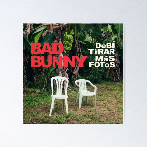 Item preview, Bad Bunny DTMF Album Cover designed and sold by bluzzz.