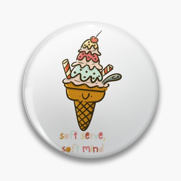 Item preview, Soft Serve, Soft Mind designed and sold by MindfulStickies.