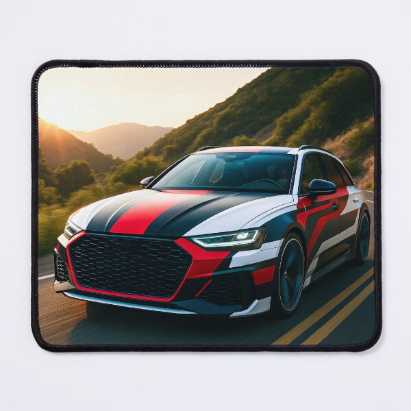 Item preview, Sports Wagon Drives Through Mountain Pass Sunset designed and sold by RevUpDesign.