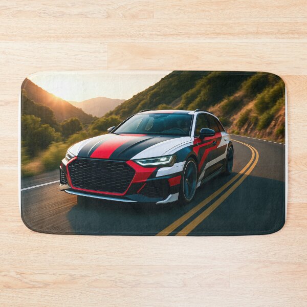 Item preview, Sports Wagon Drives Through Mountain Pass Sunset designed and sold by RevUpDesign.
