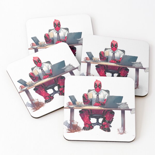 Item preview, Office Deadpool: Café, caos y vida corporativa designed and sold by LoomisDreams.