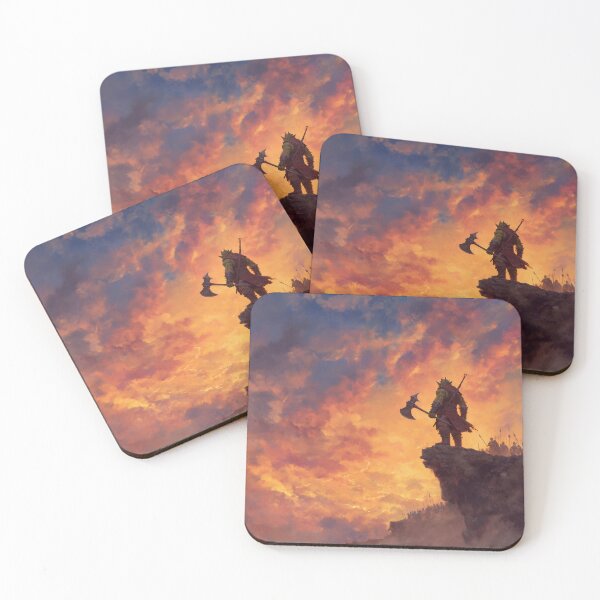 Item preview, Orc Chieftain Watching Over His Horde designed and sold by Rtymer.