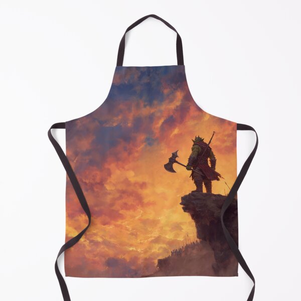 Item preview, Orc Chieftain Watching Over His Horde designed and sold by Rtymer.