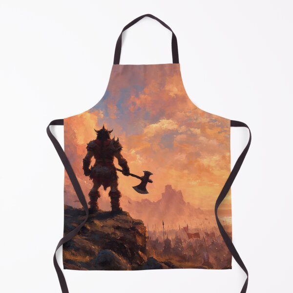 Item preview, Orc Chieftain Watching Over His Horde designed and sold by Rtymer.